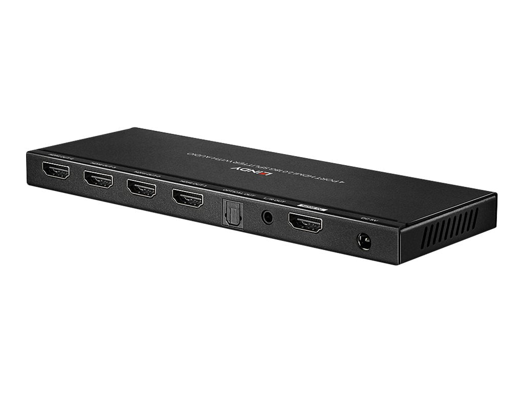 LINDY 4 Port HDMI 2.0 4K60 Splitter - Verpackung