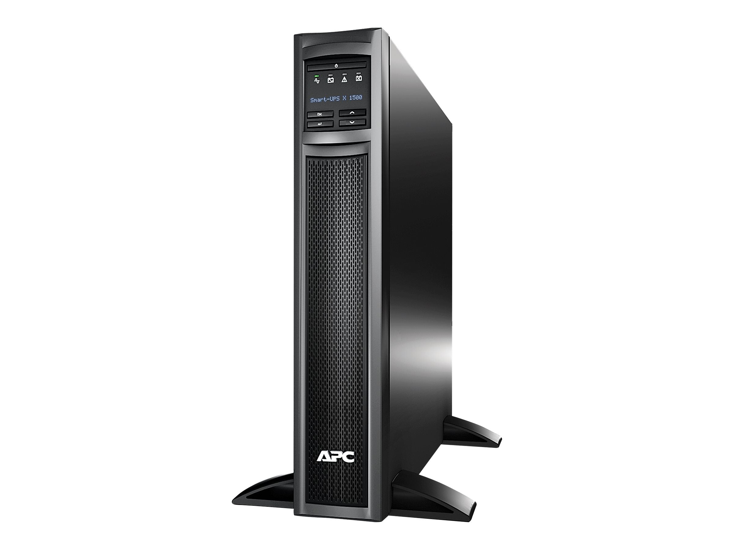 Seitenansicht der APC Smart-UPS X 1500 Rack/Tower LCD UPS