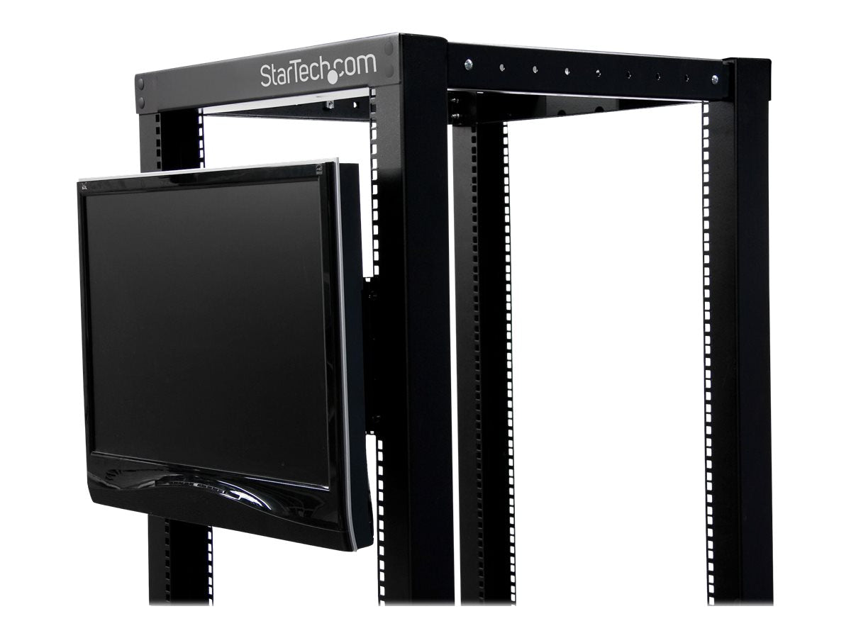 Installation der STARTECH.COM Universal LCD Monitor Vesa Halterung im Rack