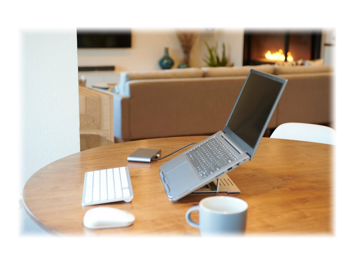 KENSINGTON Easy Riser Aluminium Laptop Riser Detailansicht
