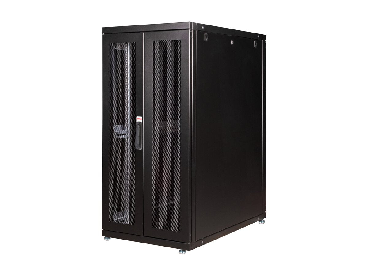 ROLINE Serverschrank 48,26cm 19Zoll 26 HE 600x1000 BxT schwarz - Verpackung