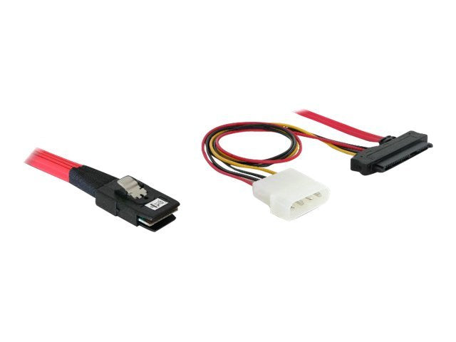 DELOCK Kabel mini SAS 36pin zu 4x SAS 29pin SFF 8087 Verpackung