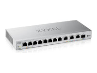 ZYXEL XGS1250-12 v2 12-Port Gigabit webmanaged Desktop Switch with 8 port 1G + 3-Port MultiGig 1/2.5/5/10G + 1-Port SFP+