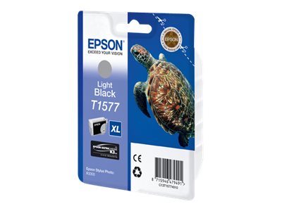 EPSON T1577 Tintenpatrone light black Detailansicht