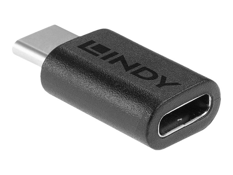 LINDY USB 3.2 Adapter Typ C an C USB Typ C Kupplung - Anschlussansicht