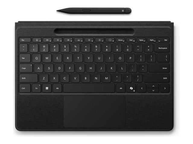 Vorderansicht der Microsoft Surface Pro Flex KB CM SC Black Portugal