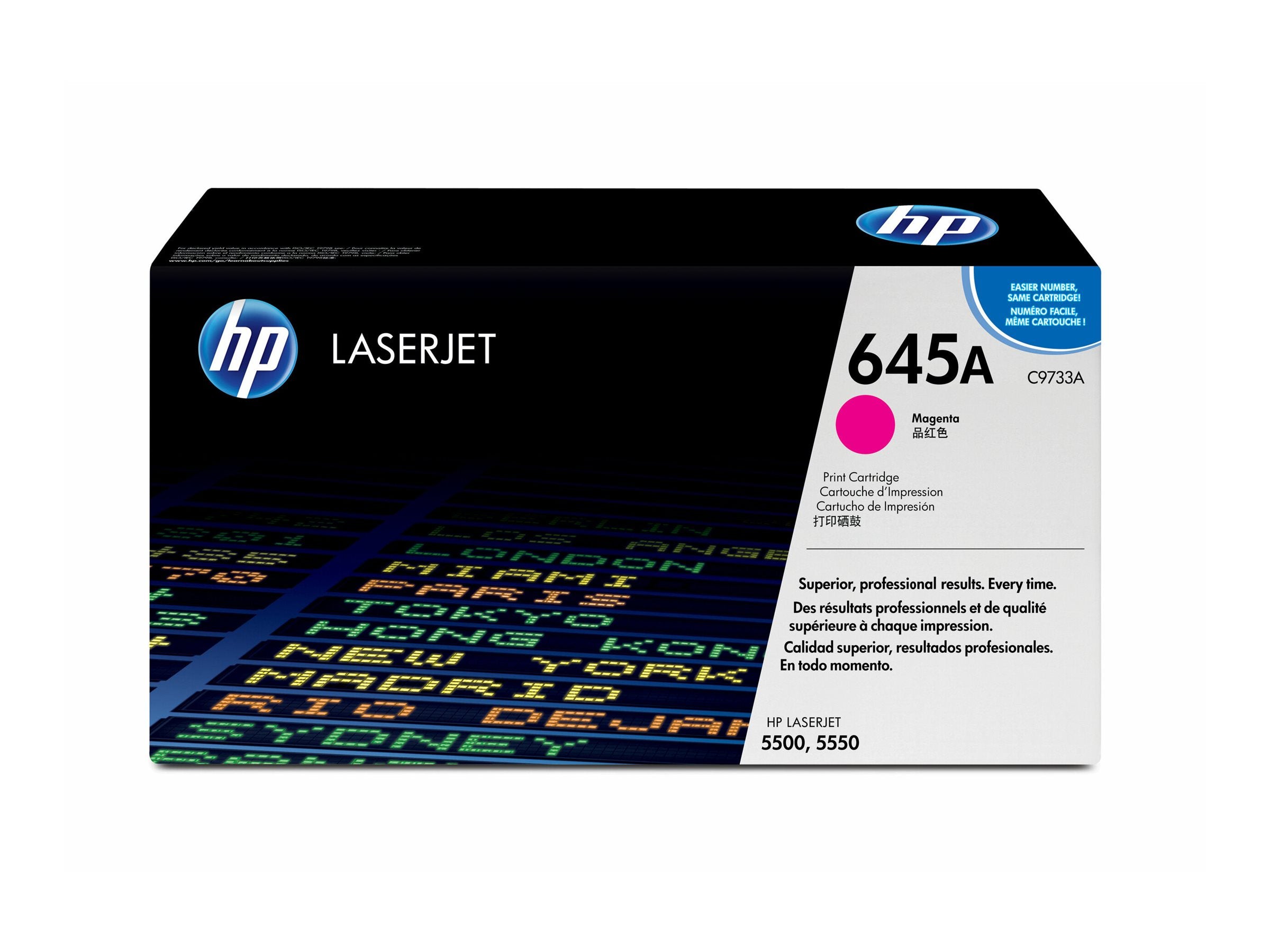 HP 645A Tonerpatrone Verpackung