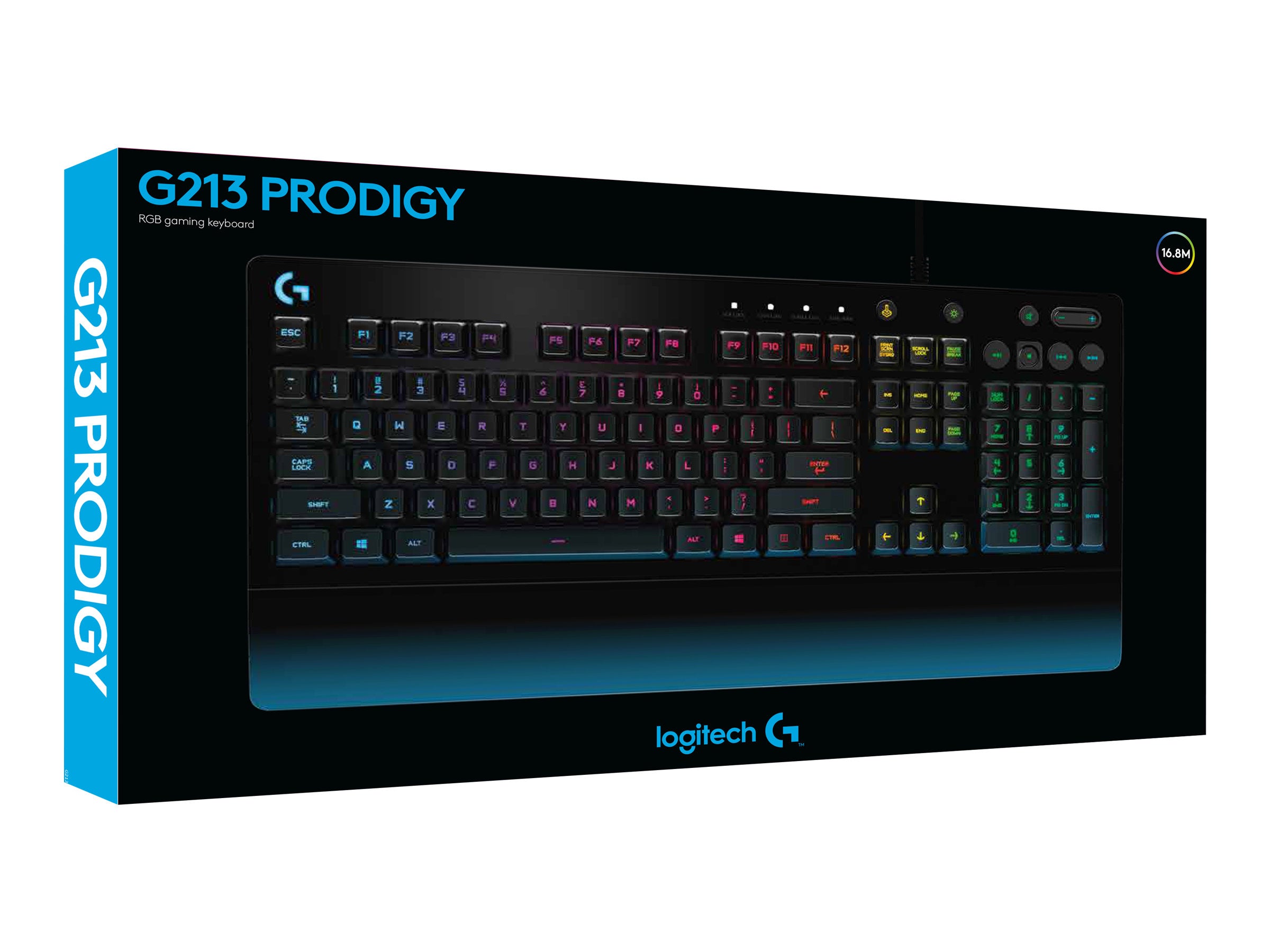 LOGITECH G213 Prodigy Gaming Keyboard - Vorderansicht