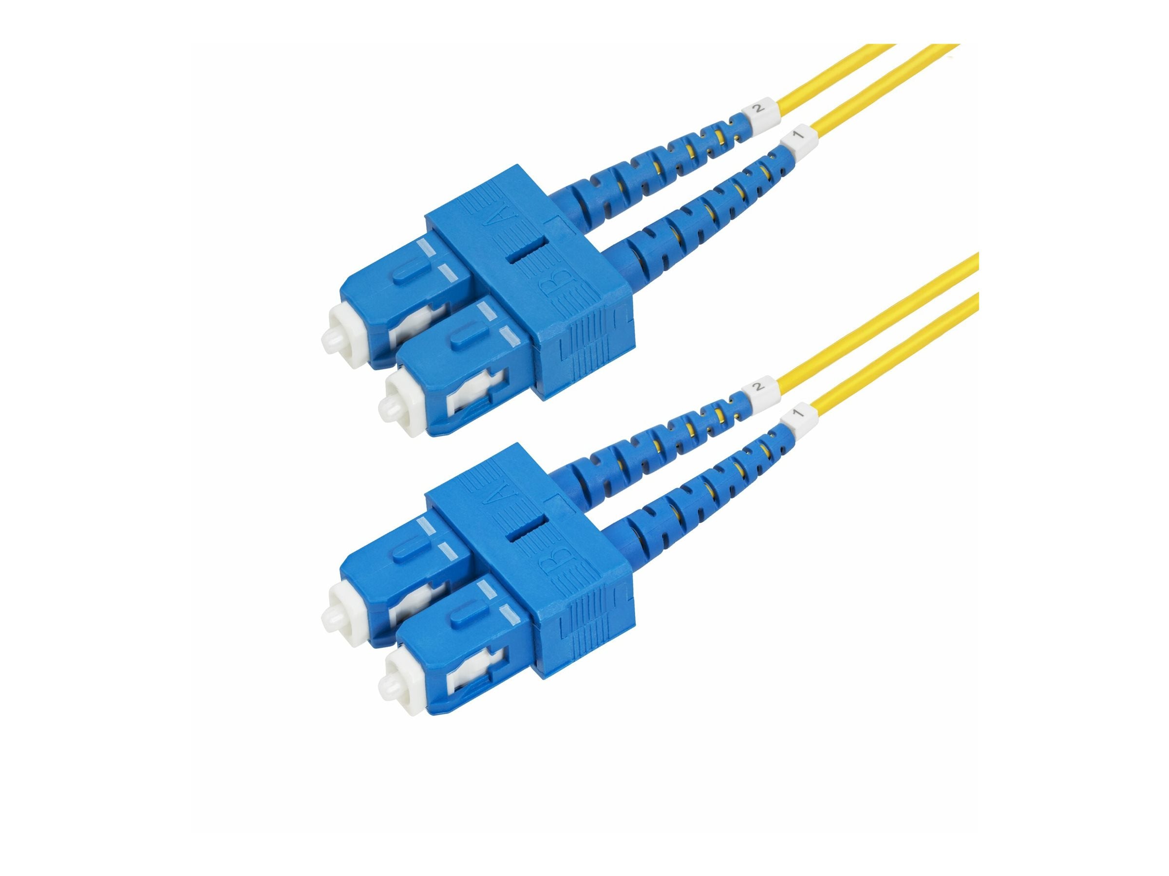 STARTECH.COM 2meter LWL Patchkabel SC SC UPC Singlemode OS2 Duplex - Verpackung