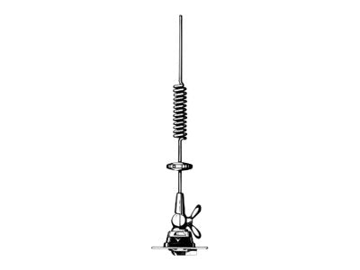 PROCOM MU 4-Z/CEL2 Mobile kolineare 4 dB Antenne Vorderansicht