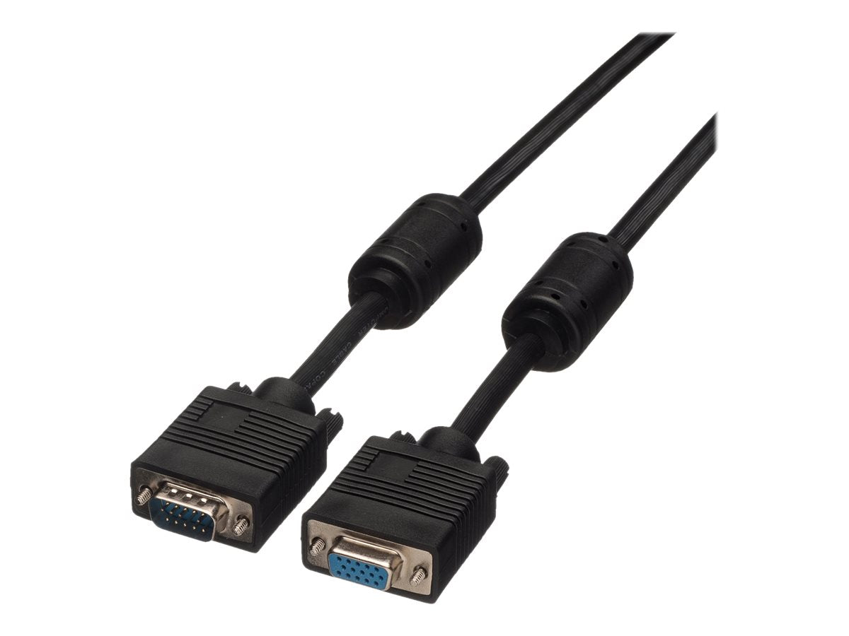 ROLINE VGA-Kabel HD15 ST - BU mit Ferritkern 6m - Verpackung