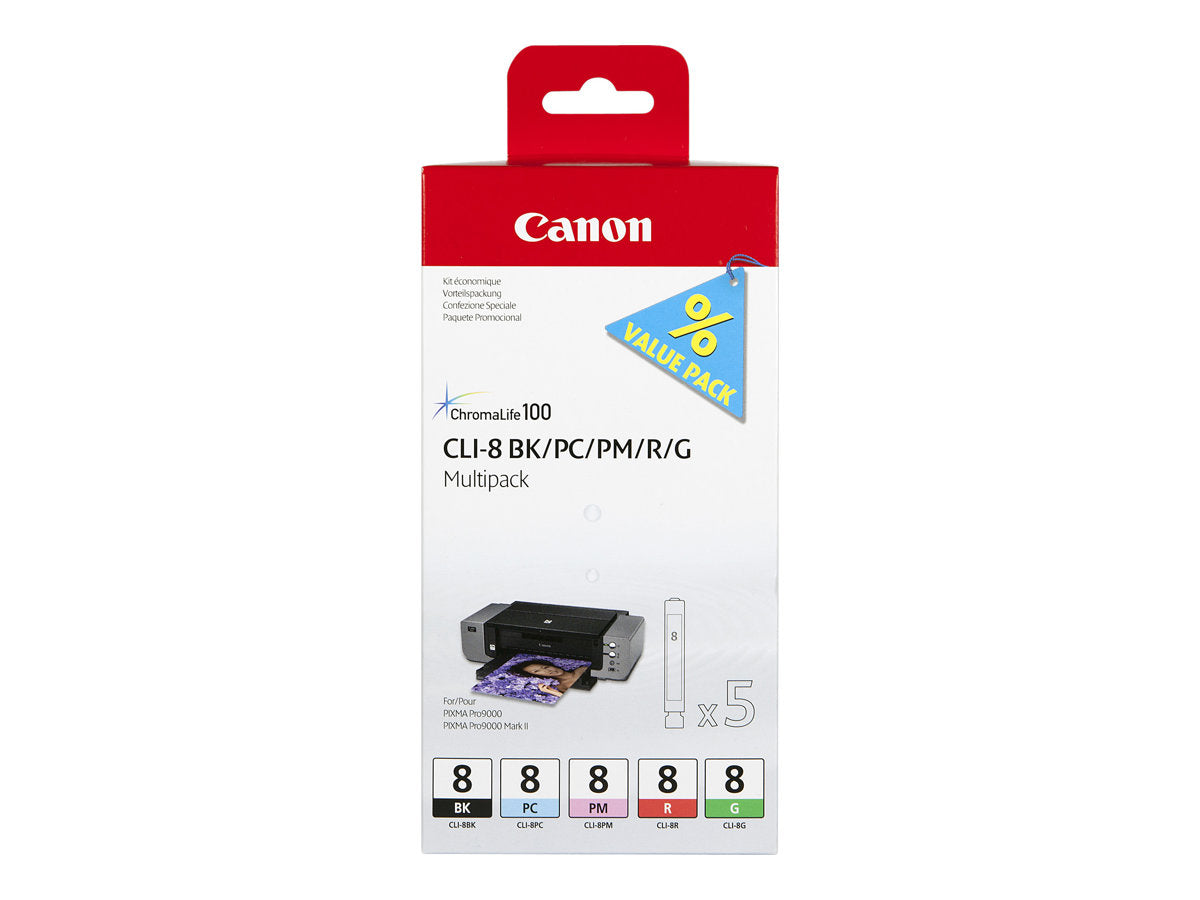 CANON CLI-8 BK Tinte schwarz Verpackung