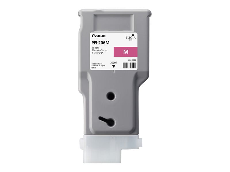 CANON PFI-206M Tinte magenta Vorderansicht