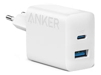 ANKER 312 Charger 20W Ladegerät 1x USB-C 1x USB-A weiss