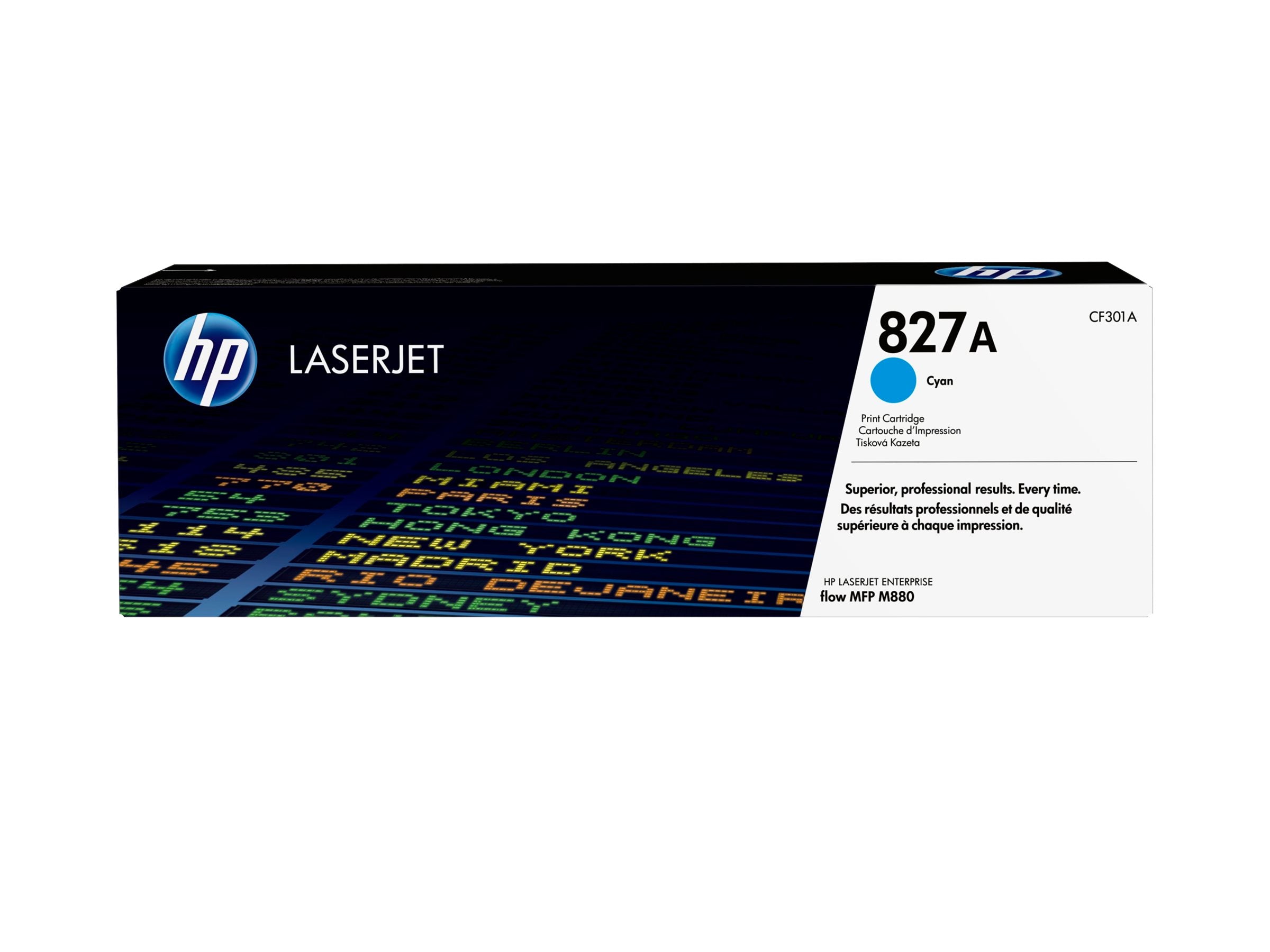 HP 827A Original Toner cyan Detailansicht