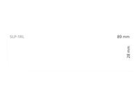 SEIKO Adressetiketten weiss SLP-1RL