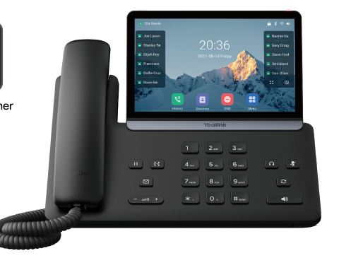 YEALINK SIP-T87W VoIP-Telefon Verpackung