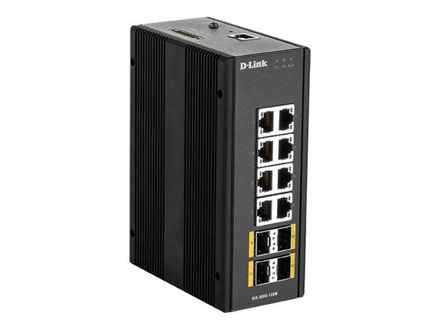 D-LINK DIS-300G-12SW 12-Port Industrie Gigabit Managed Switch Verpackung