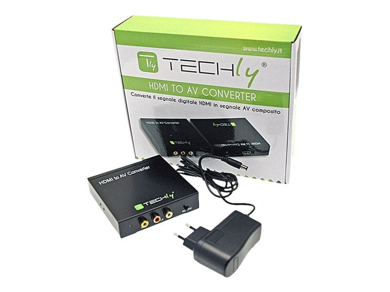 TECHLY HDMI zu AV Konverter Anschlussdetails