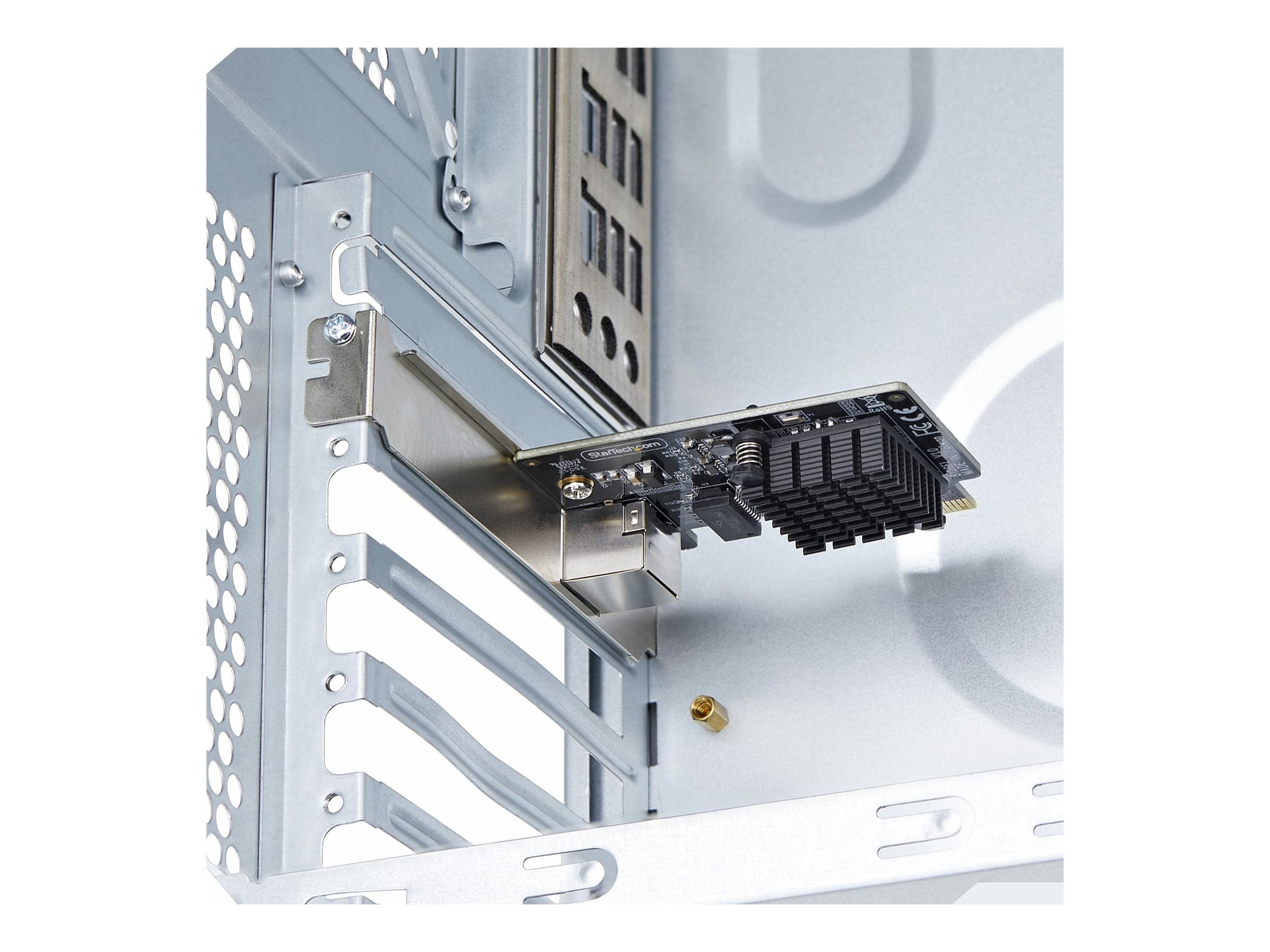 STARTECH.COM 1-Port 5 Gbit Netzwerkkarte PCI Express NIC Realtek RTL8126 Windows und Linux Multi-Gigabit LAN 1G 2.5G 5G