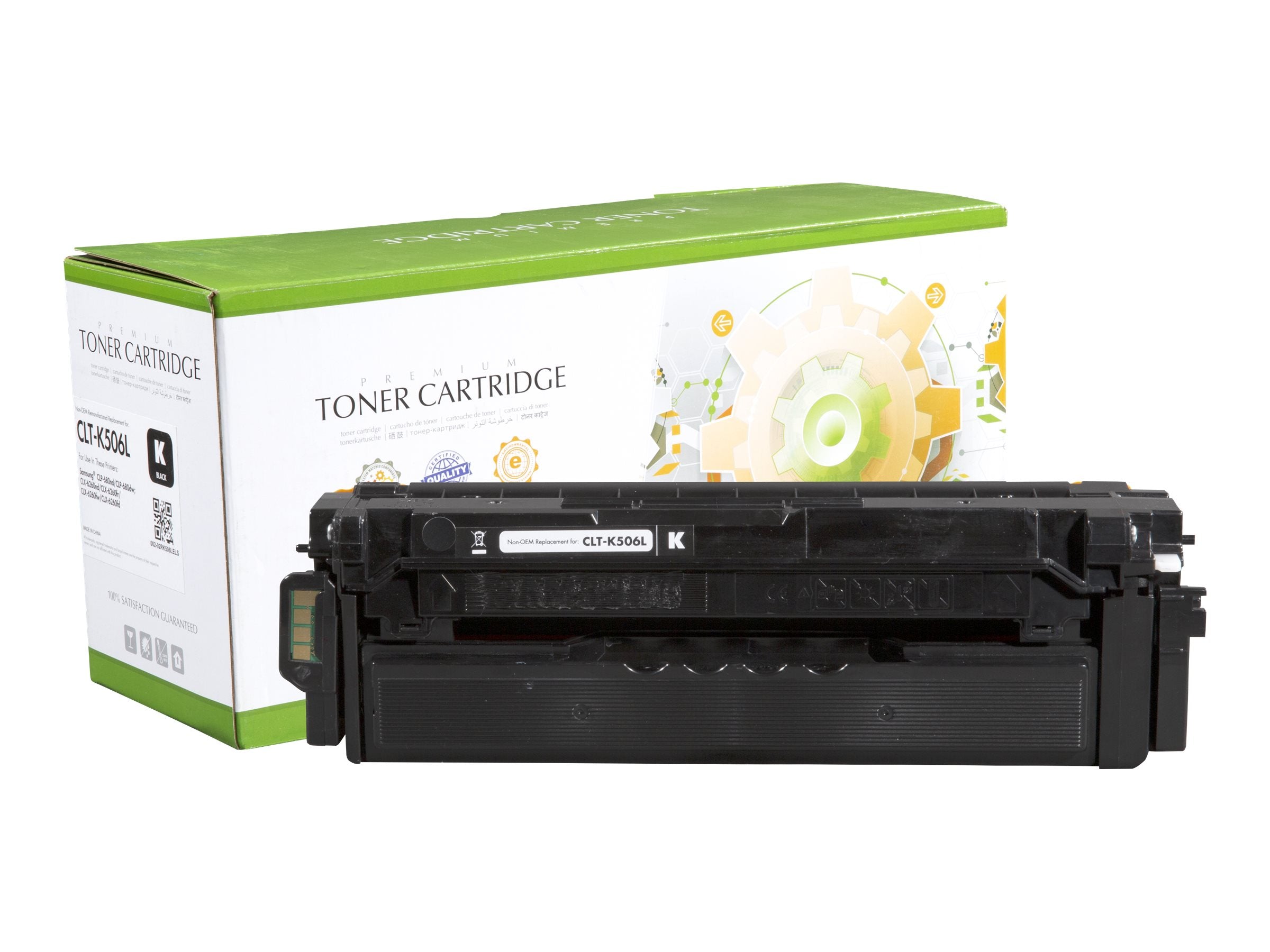 STATIC Tonerpatrone Samsung CLT-K506L schwarz Vorderansicht
