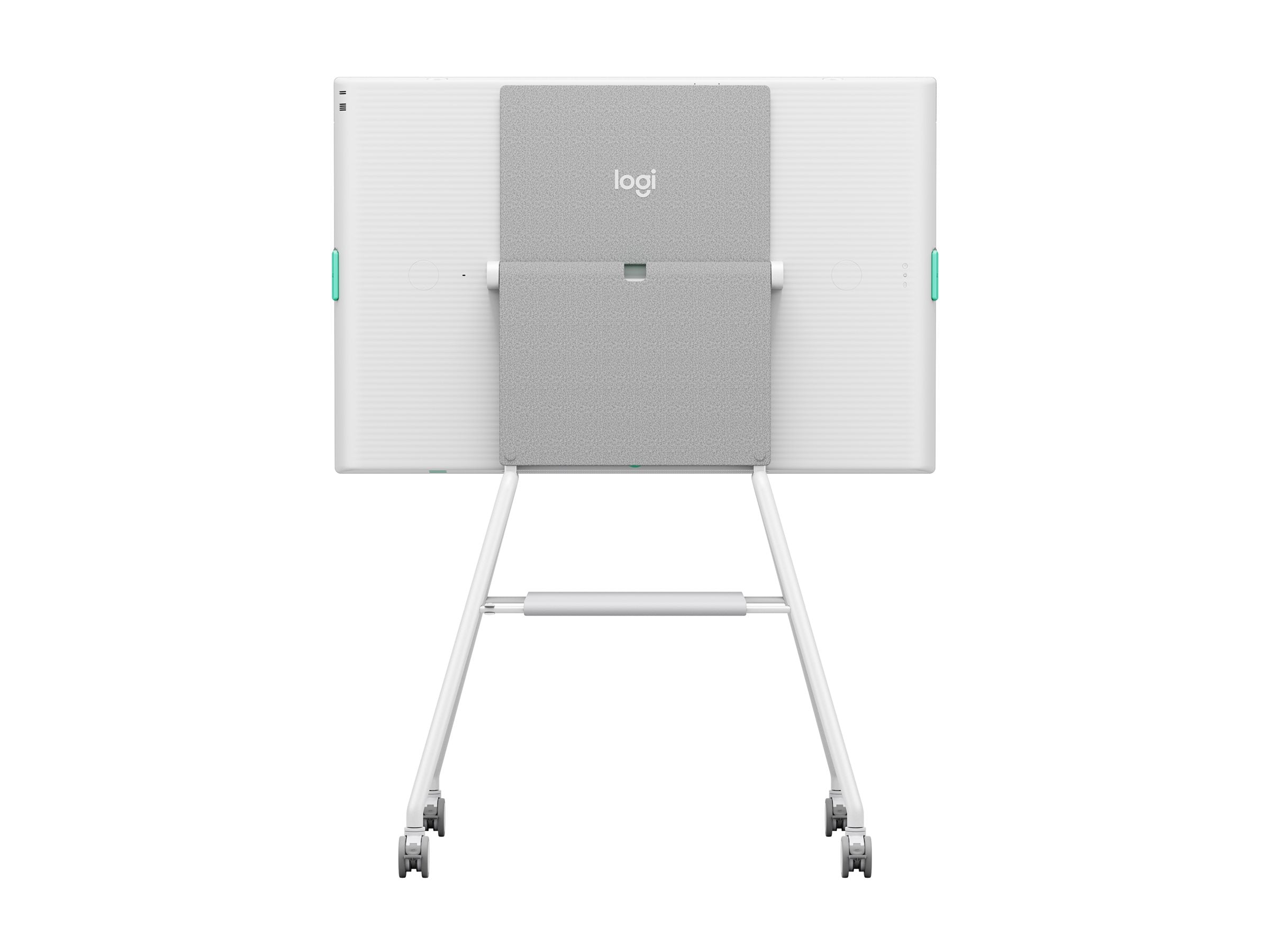 LOGITECH Rally Board 65 Cart White Seitenansicht