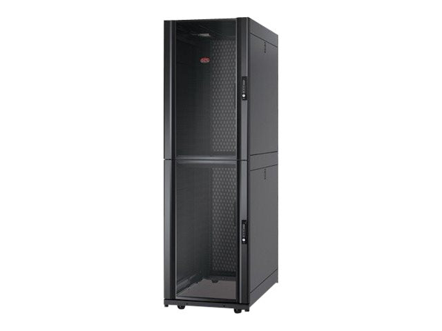 APC NetShelter SX Colocation 2 x 20U Schrank Innenansicht