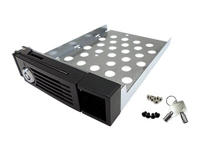 QNAP HDD Einschubrahmen schwarz Vorderansicht
