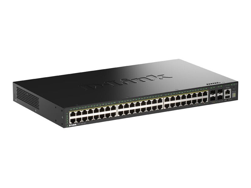 D-LINK DGS-1530-52P/E 52-Port Smart Managed PoE+ Stack Switch Vorderansicht
