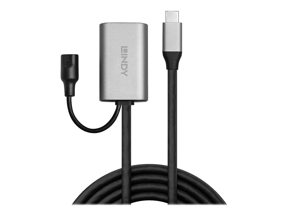 LINDY USB 3.1 Aktiv-Verlängerung C/C 5m Vorderansicht