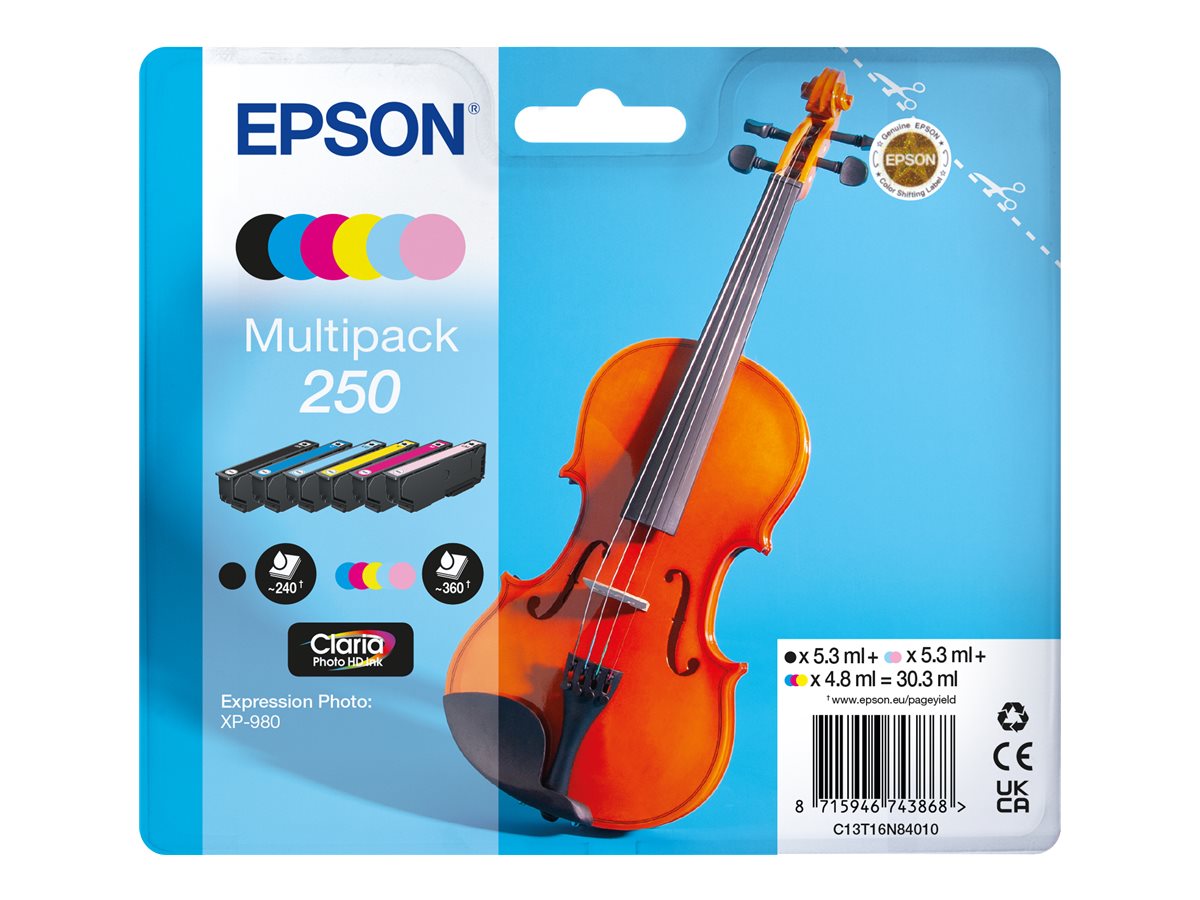 EPSON Multipack 6-colours 250 Ink - Vorderansicht