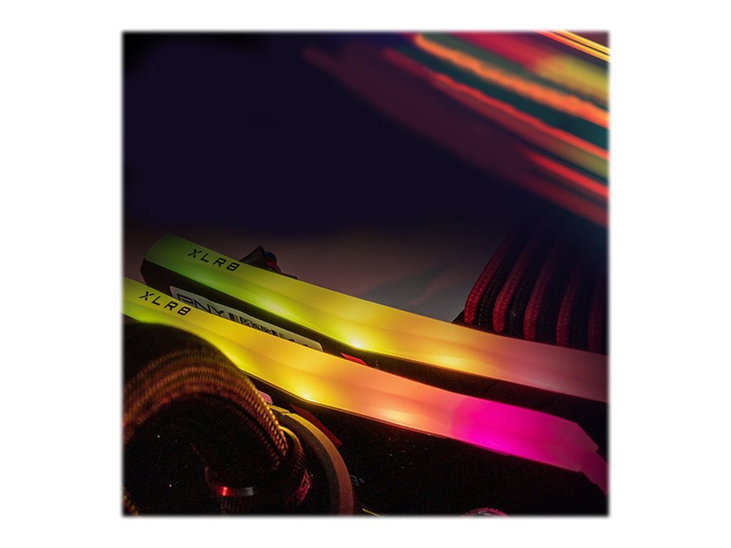 PNY XLR8 DDR4 32GB 2x16GB 3600MHz DIMM RGB Verpackung