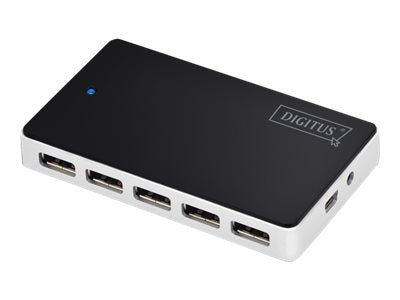 DIGITUS USB 2.0 Hub 10-Port Vorderansicht