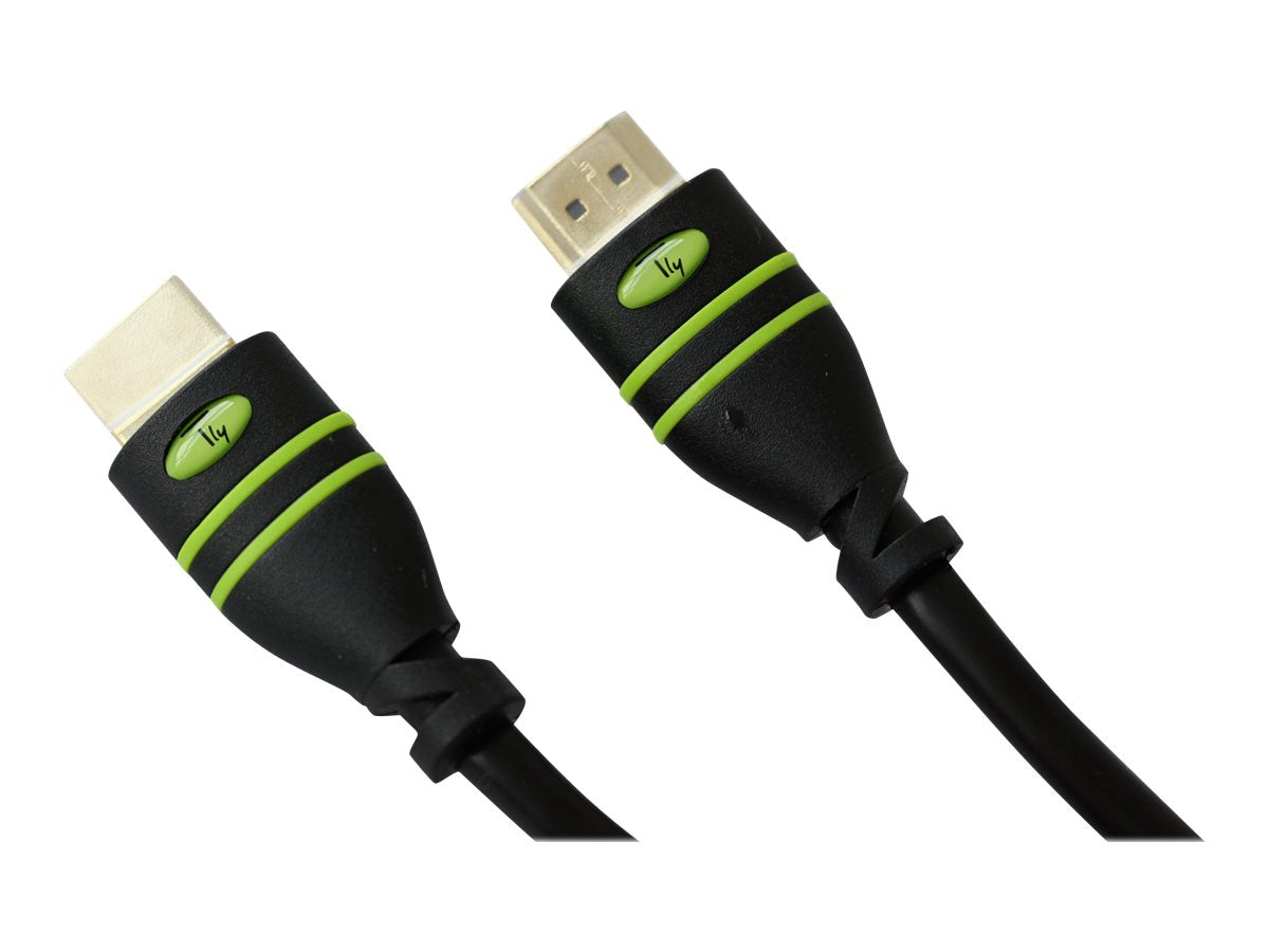 TECHLY HDMI High Speed mit Ethernet Anschlusskabel 0,5m - Detailansicht