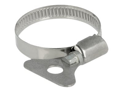 DELOCK Schlauchschelle mit Flügelmutter 25-40mm 10 Stück Metall
