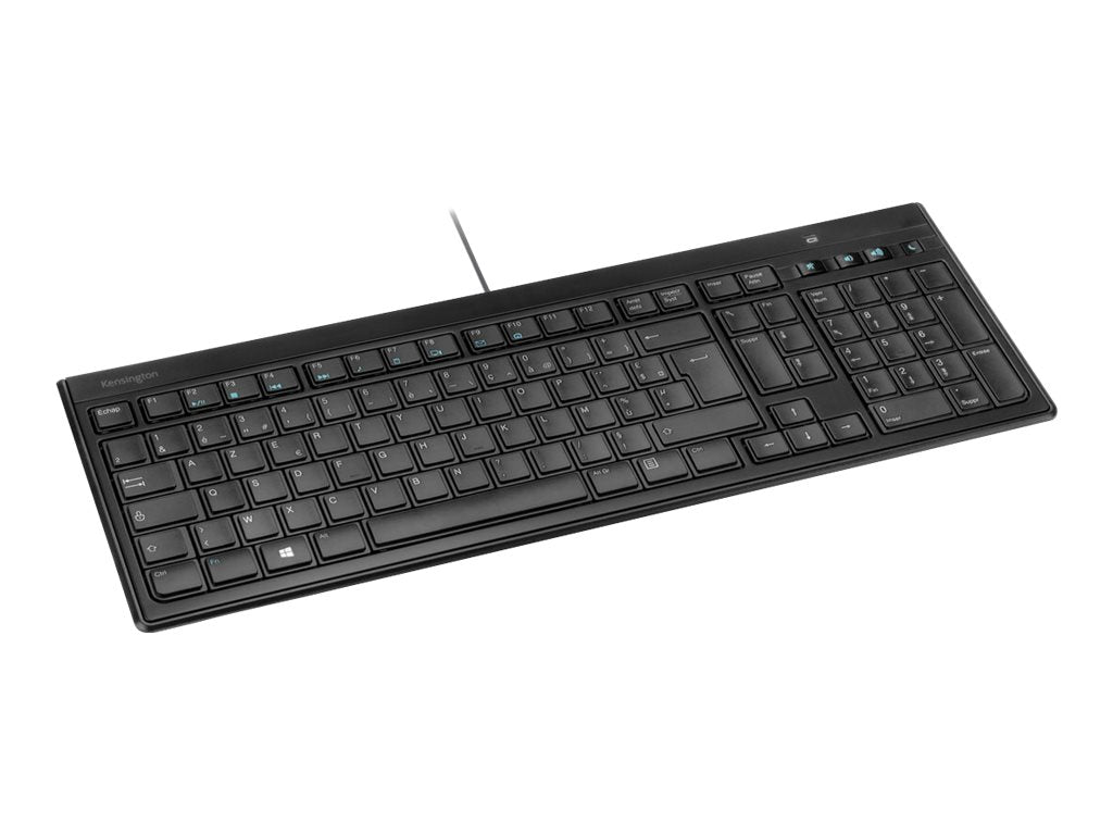 KENSINGTON Advance Fit Wired Slim-Tastatur Seitenansicht
