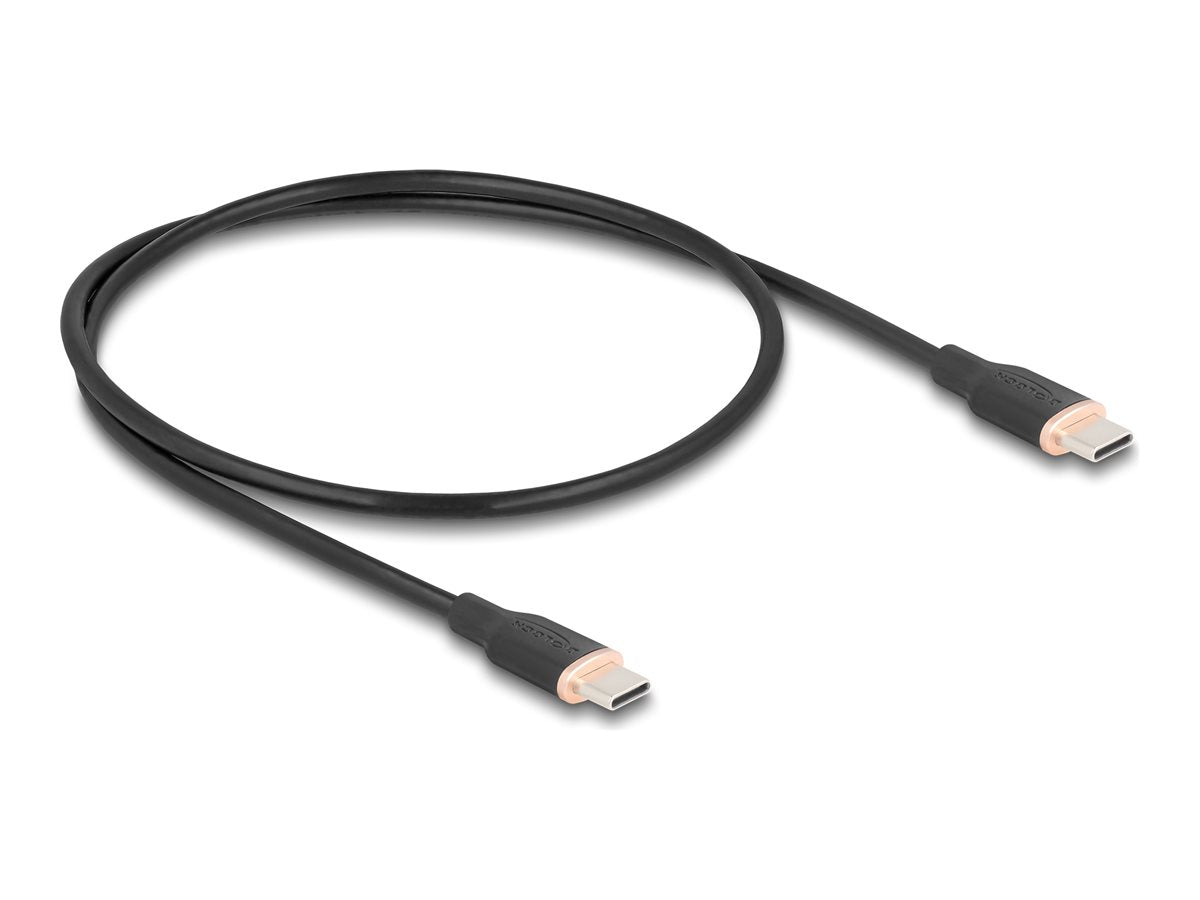 DELOCK USB 2.0 Kabel USB Type-C Stecker zu Stecker PD 3.0 60 W 0