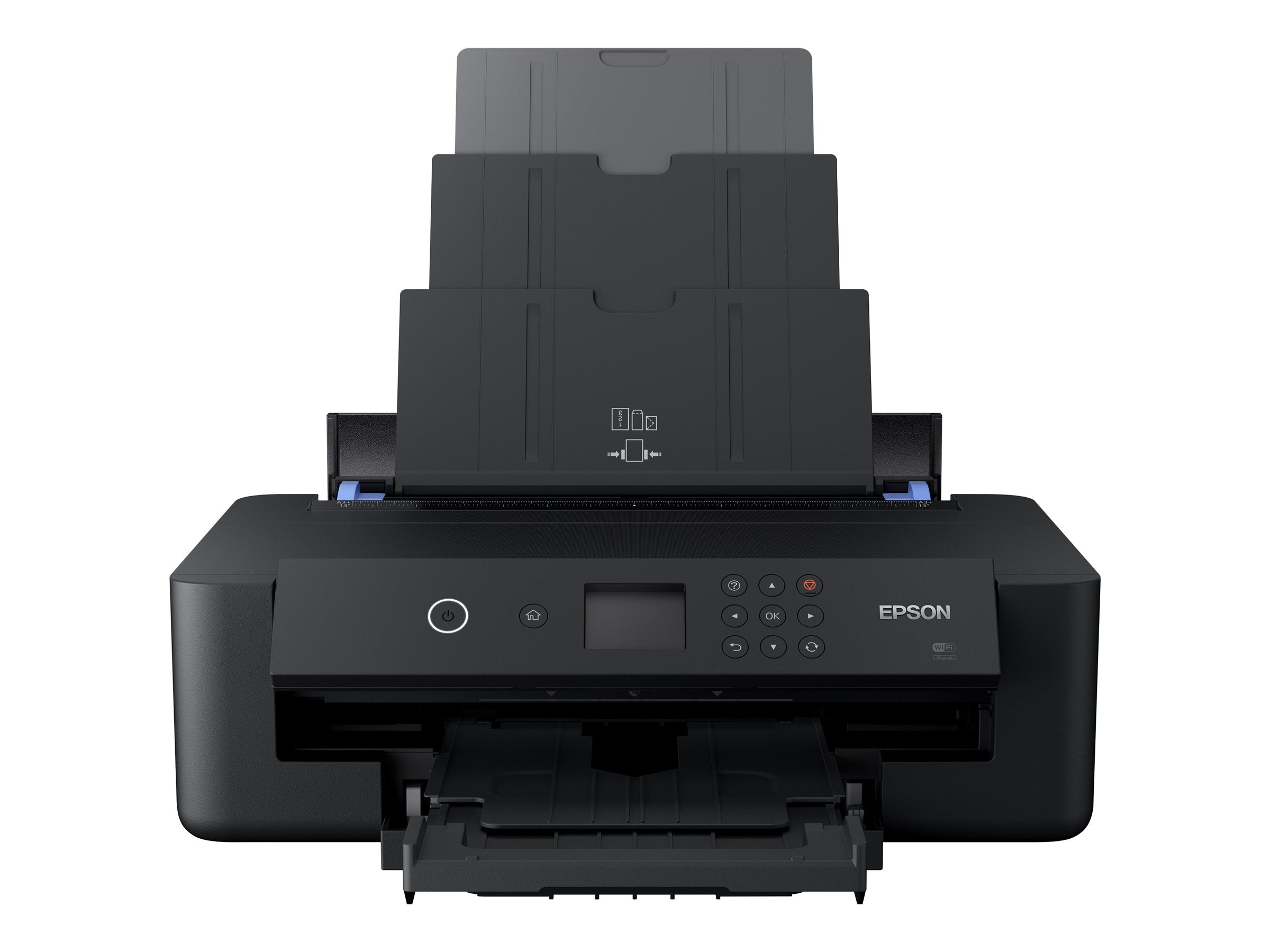 EPSON Expression Photo HD XP-15000 Drucker mit geöffnetem Ausgabefach