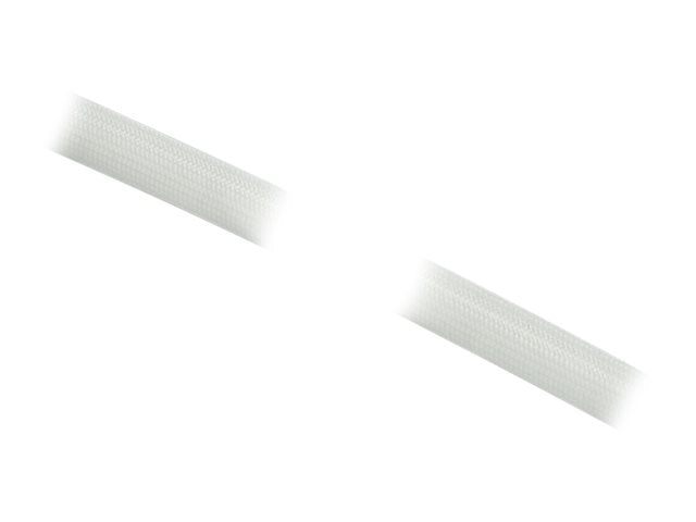 DELOCK Schutzschlauch Glasfasergeflecht 2 m x 6 mm weiss - Verpackung