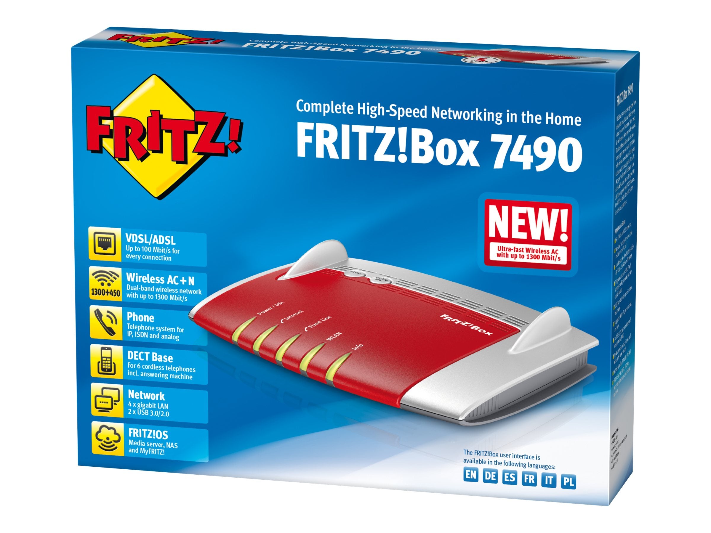 AVM FRITZ!Box 7490 (AT)(CH)