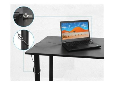 MANHATTAN Laptopschloss mit Schlüssel - Anwendung