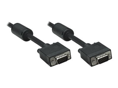 MANHATTAN SVGA Monitorkabel HD15 Stecker auf HD15 Stecker 15m - Anschlussansicht