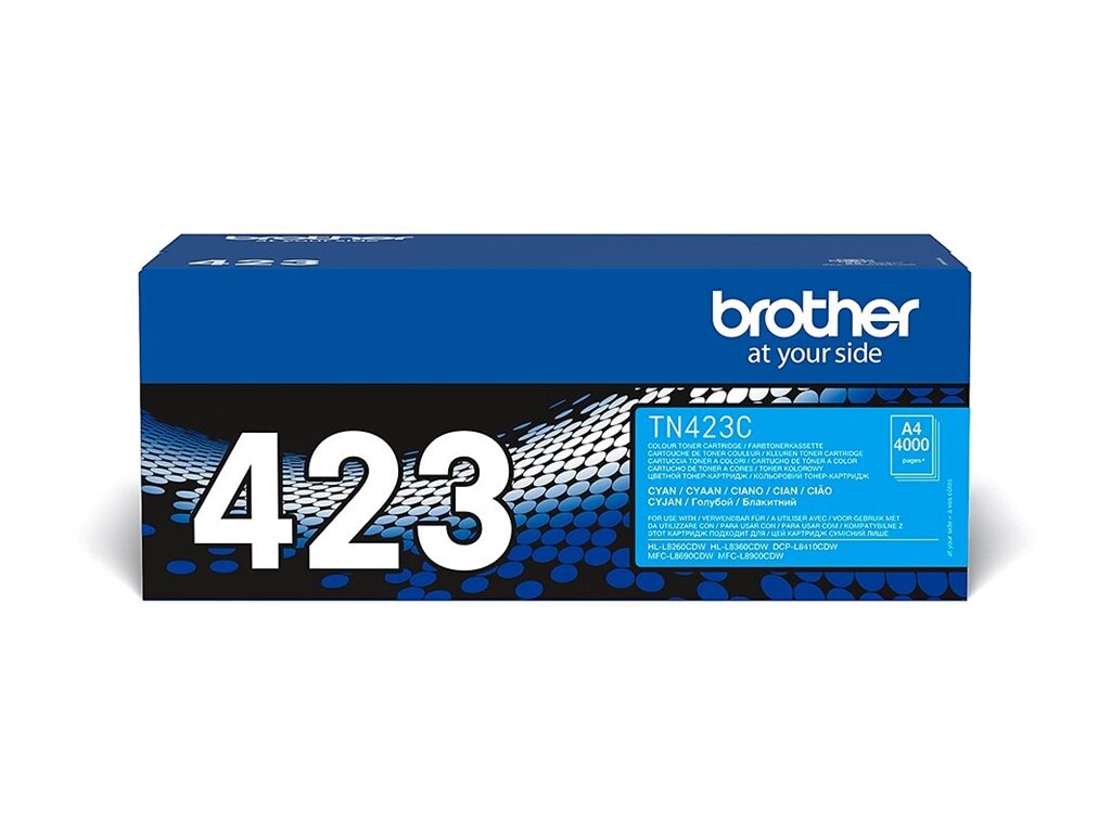 BROTHER TN-423C Tonerkassette Cyan Vorderansicht