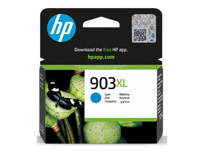 HP 903XL High Yield Cyan Original Ink Cartridge - Vorderansicht