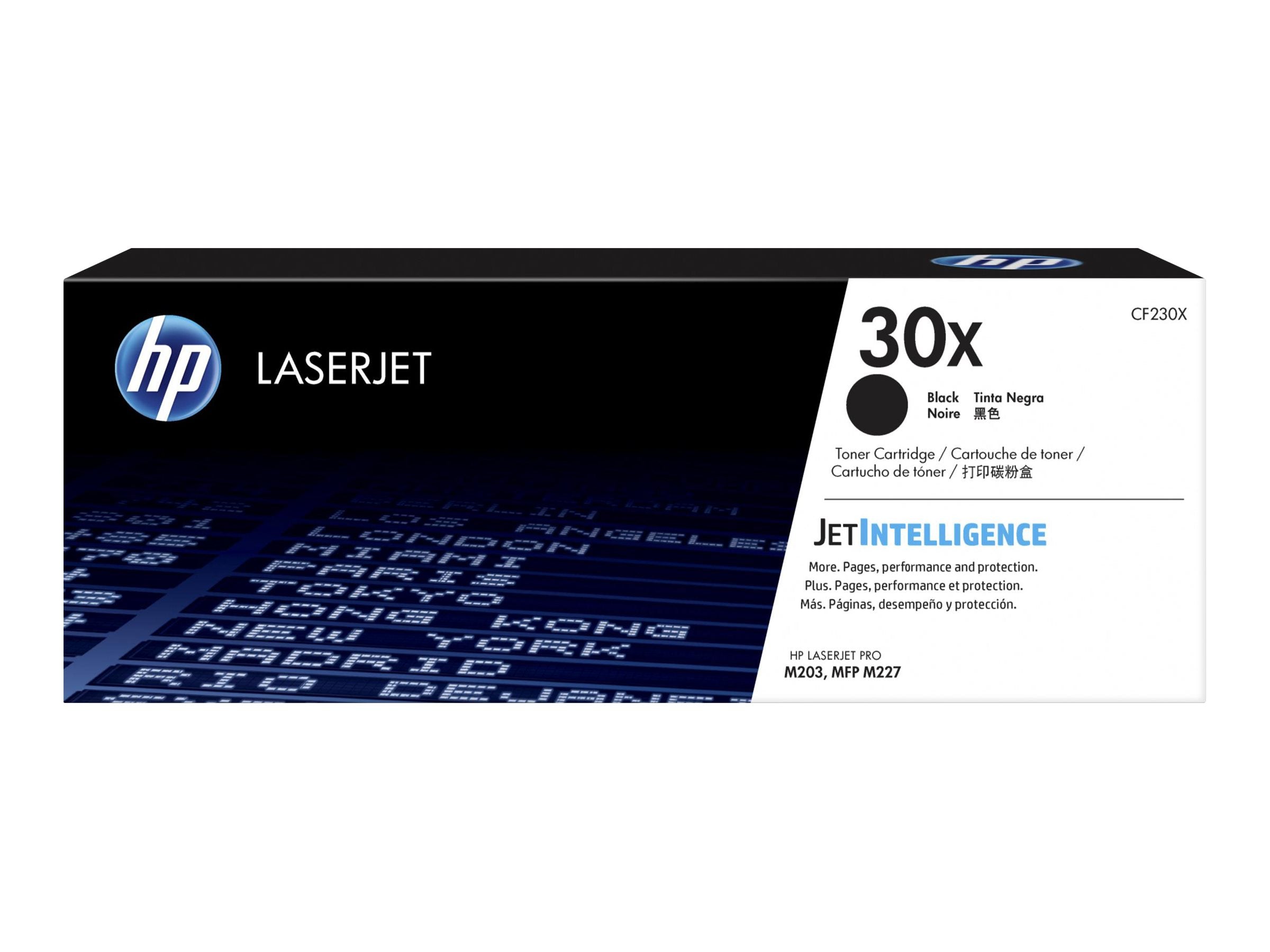 HP 30X Tonerpatrone Vorderansicht