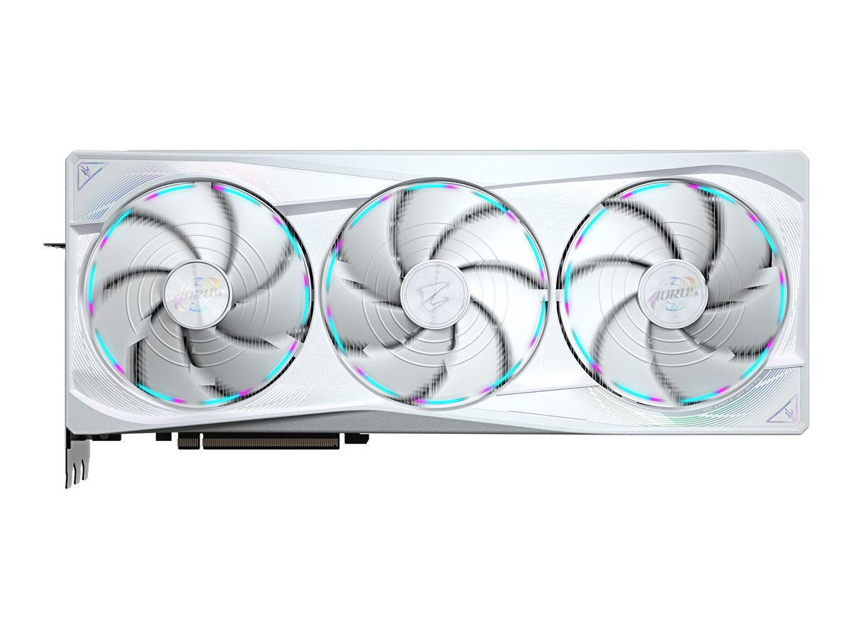 GIGABYTE AORUS GeForce RTX 5090 STEALTH ICE 32GB GDDR7 Vorderansicht