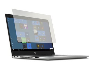 KENSINGTON Anti-Glare Filter auf Laptop montiert