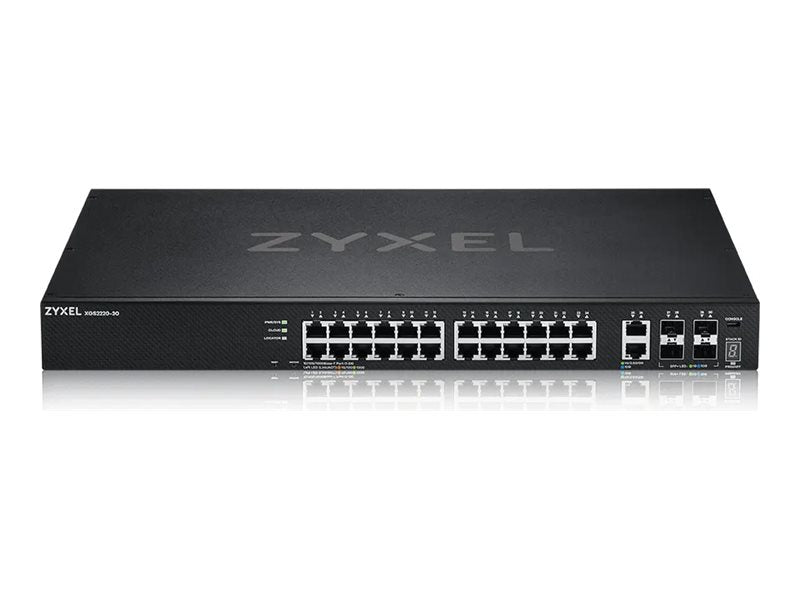 ZYXEL XGS2220-30 L3 Access Switch Vorderansicht