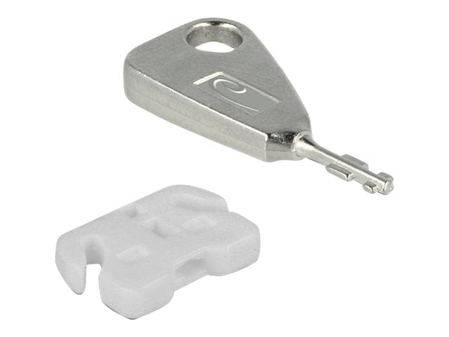 DELOCK USB Port Blocker für USB A Buchse - Vorderansicht
