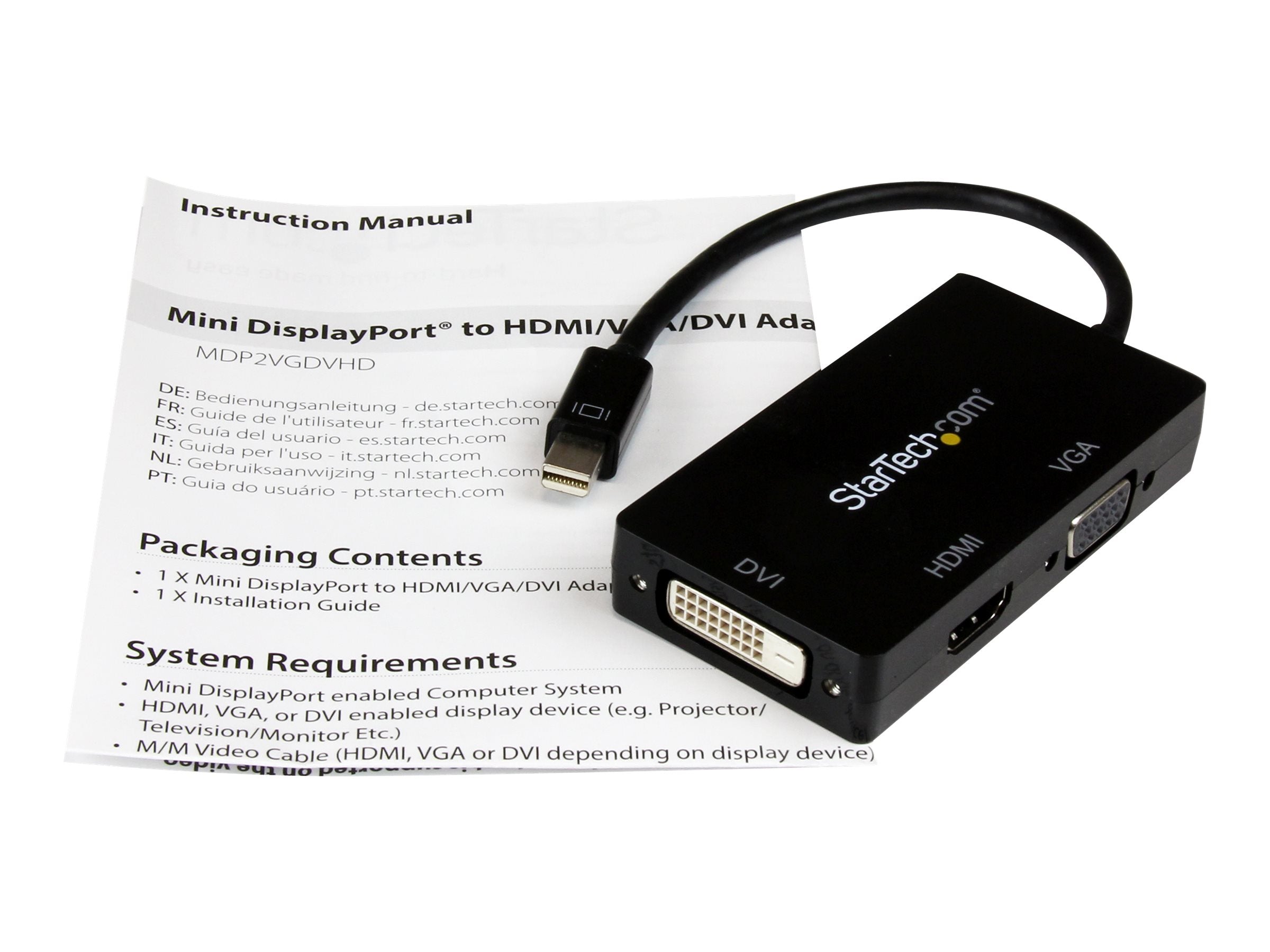 STARTECH.COM Travel A/V Adapter Verpackung